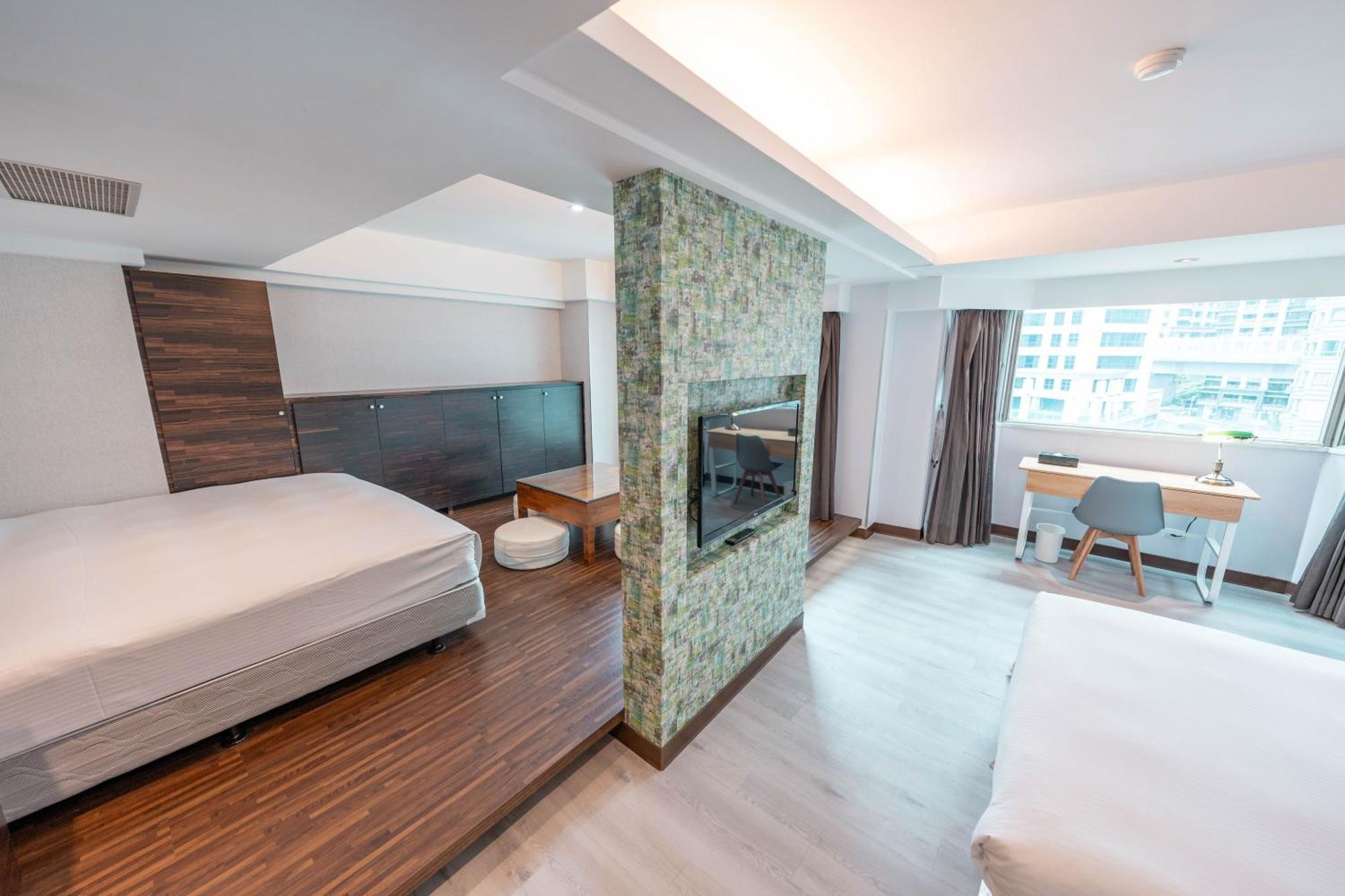 觀海樓海景大飯店 Hotel Cloud Riverside Tamsui Extérieur photo